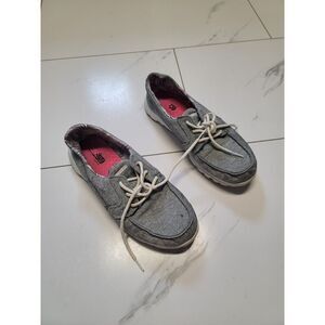 ~Womens grey Sketchers memory foam Resalyte shoes - size 10